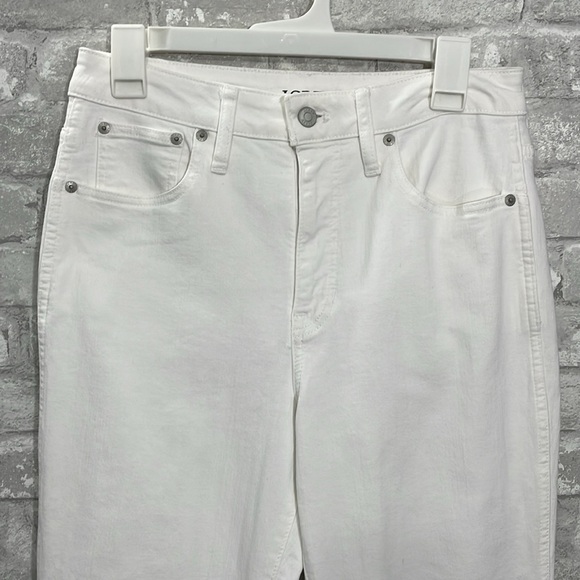 J.Crew White Curvy Vintage Slim Straight Jeans - Picture 3 of 11